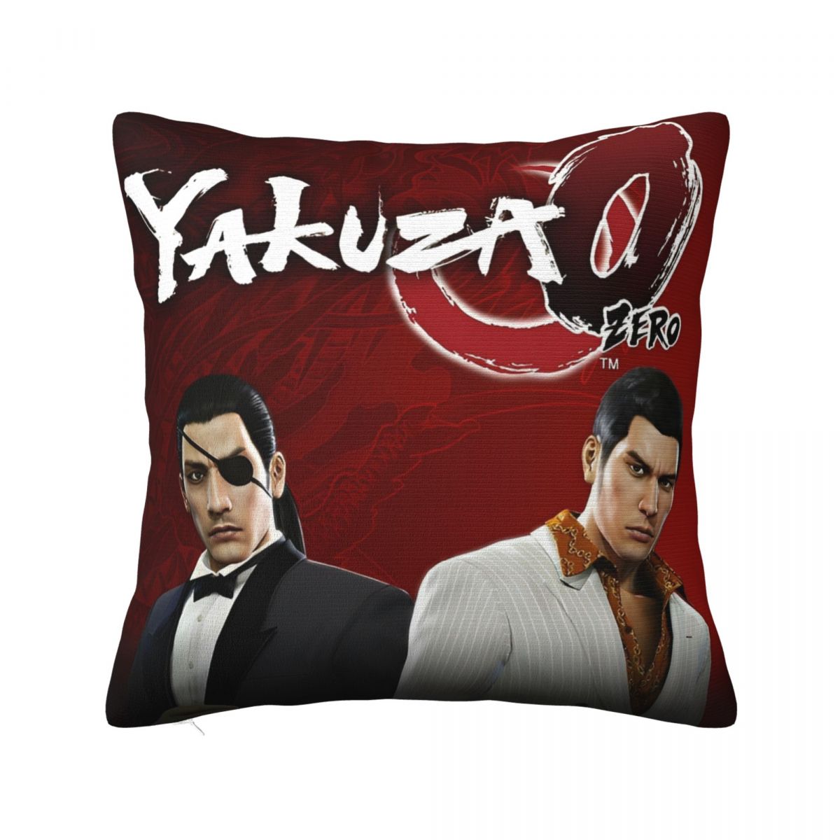 Yakuza Goro Majima Pillowcases Merch Soft Cushion Cover Throw Pillow Cover Car Decor Zipper Multi Size 12x12Inch