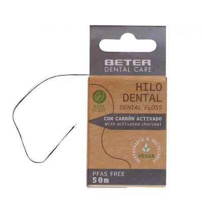 Beter Hilo Dental Carbon Activado 50 M 1 U
