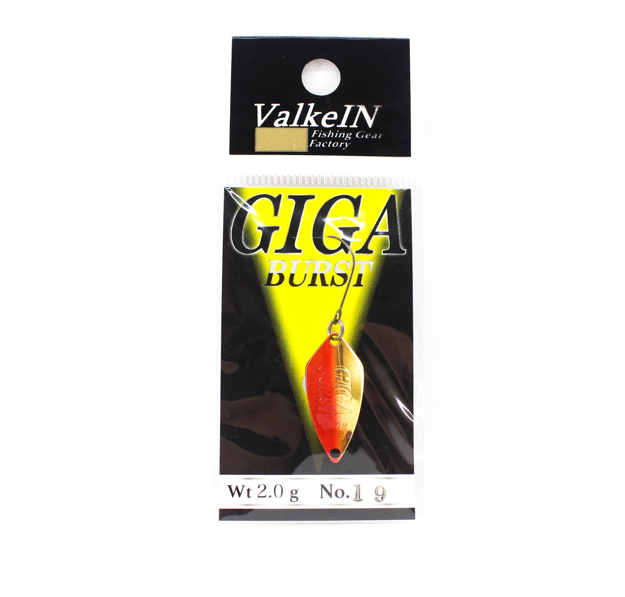 

Valkein Spoon Giga Burst 2,0 грамма Тонущая приманка №19 (9690)