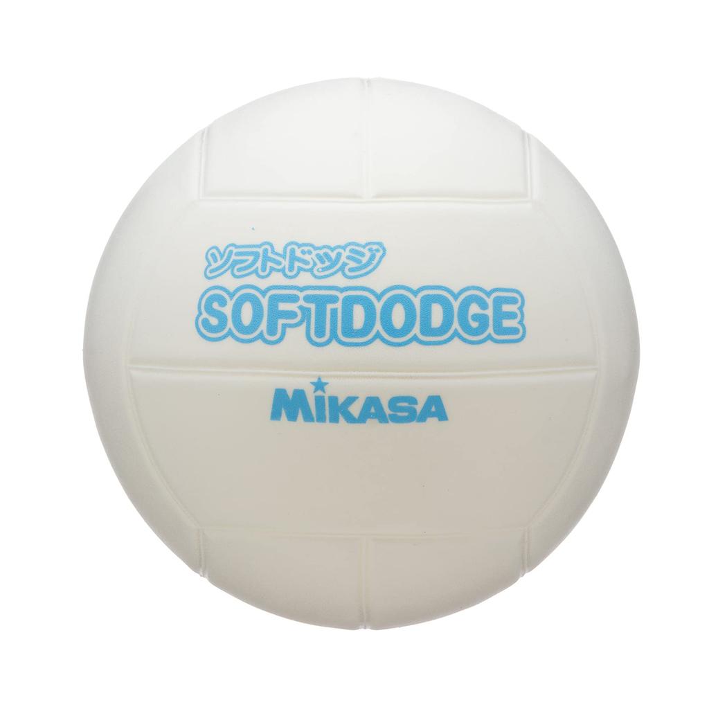 MIKASA Soft 60cm preschoolers to elementary school Dodgeball, (for students), 200g, White, LD-W