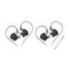 In-ear Sports Wired Headphones Dynamic Balanced Armature HiFi Wired Earphones 3.5mm Jack Hands Free for Mobile Phone