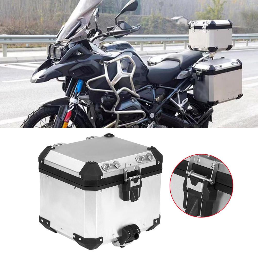 Motorcycle Detachable Rear Luggage Storage Box Saddlebag Toolbox Fit for R1200GS ADV 2014 2018