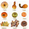 50pcs Faux Berries Artificial Mini Pumpkin Mini Size DIY Craft Supplies  Home Decor