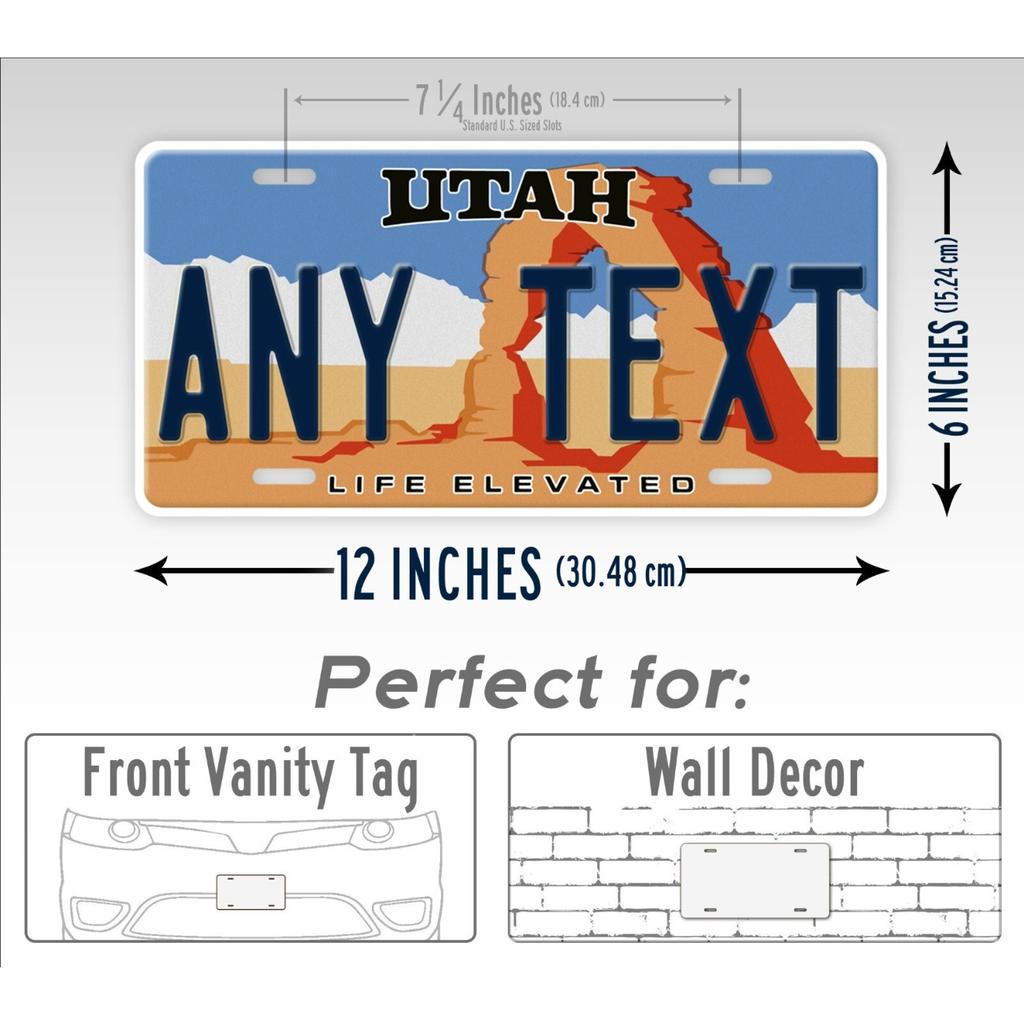 Personalized Metal Wall Art Sign, Waterproof Home Decor, Rustic Decorative Tin Plate