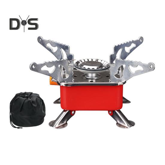 

Уличная походная плита с сумкой для переноски 2800 Вт, портативная складная походная походная походная плита с электронным зажиганием, квадратная круглая газовая плита A Square