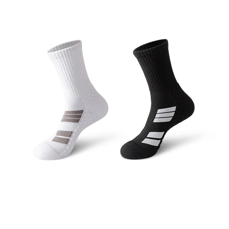 Men's Mid-Calf Thick Running Socks - Autumn/Winter Sports, Mountaineering, Basketball