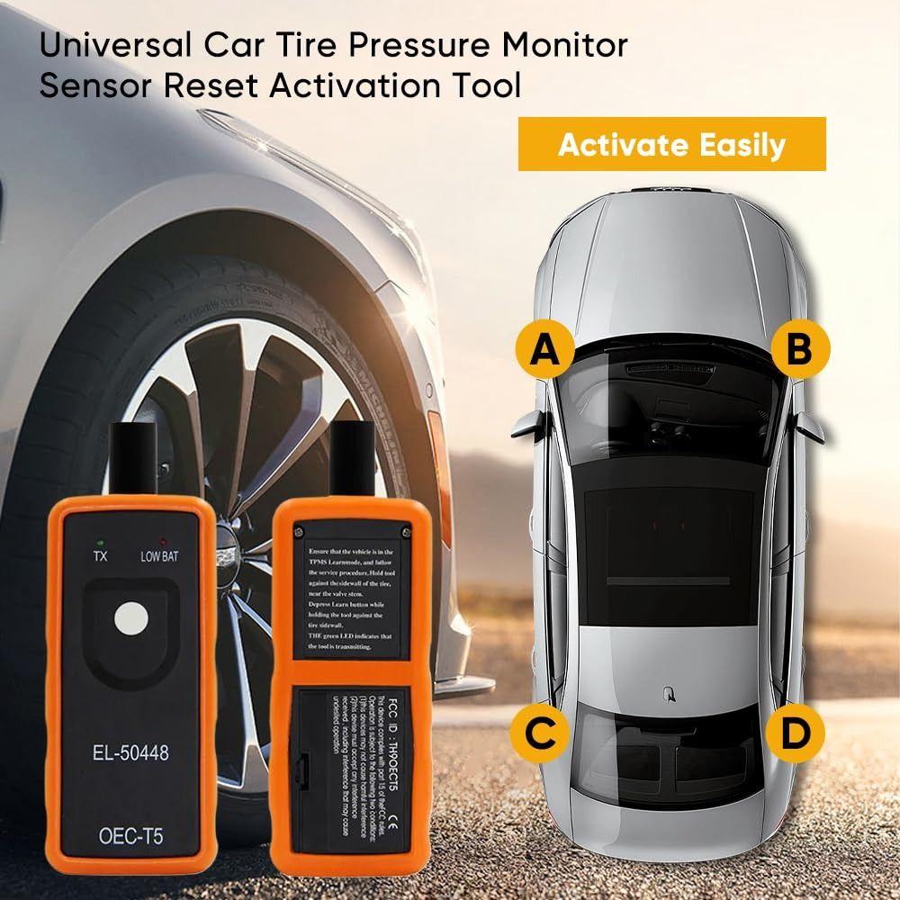 Originální senzor TPMS Resetovací nástroj pro senzor EL-50448 Monitor tlaku v pneumatikách pro automobily Vozidla GM