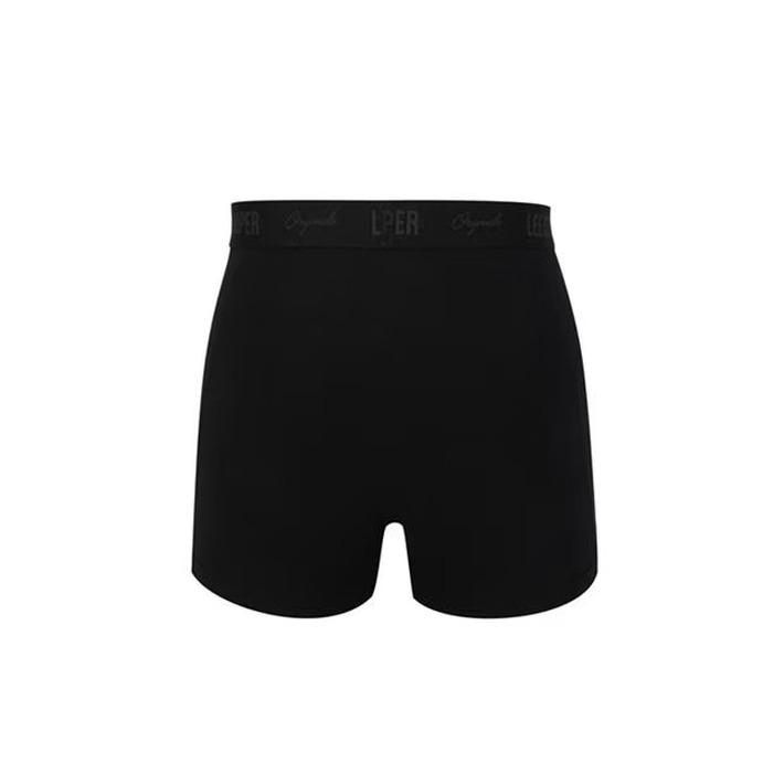 Lee Cooper Men' Black Trunks 10 Pack, Boxer Shorts, Size
