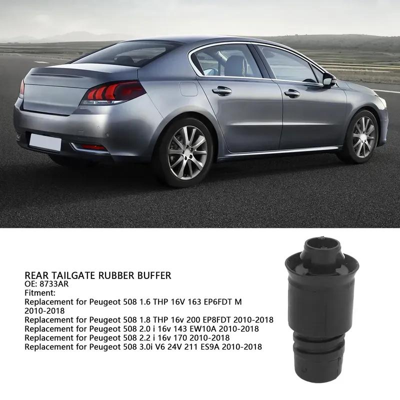 2Pcs 7908Y6  8733AR Trunk Rubber Pier Adjustable Stop Bonnet Buffer Tailgate Block Limit Block For Peugeot 508