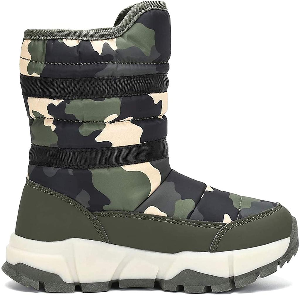 Putu and Junior Snow Waterproof and Warm for Girls and Size Kids' Boots, Boys, 21.0cm