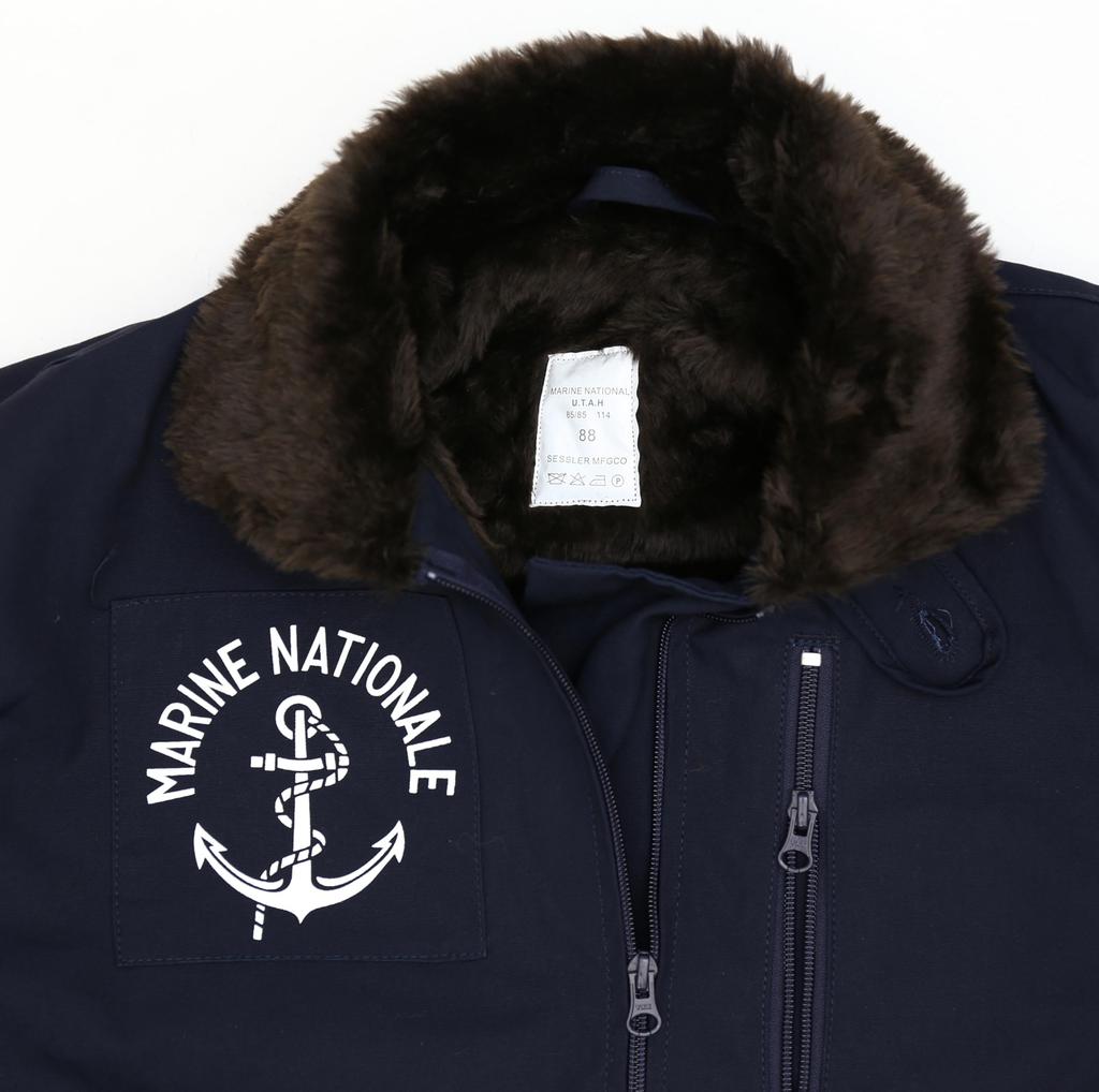 SESSLER French Navy Deck Jacket Replica Size (JP, 88, O.D.)