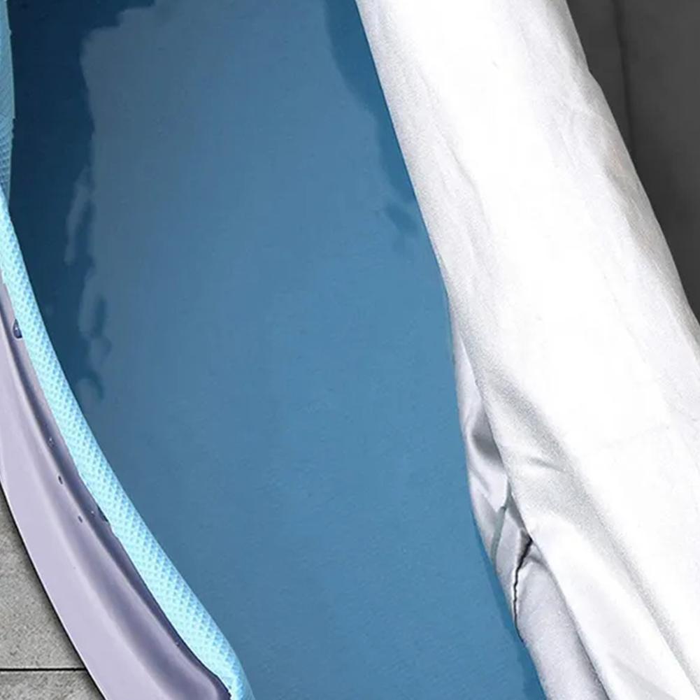 Portable Dog Pool Cover Round Easy Set Pool Cover Foldable Pet Bath Pool Cover Above Ground Bathing Tub Kiddie Pool Cover