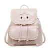 Schoolbag Korean small fresh lace backpack bag women's 1011 new foreign style niche high sense travel commuting small schoolbag