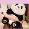 Panda Plush Toy Animal Figure With Pp Cotton Filling For Kids Birthday Gift