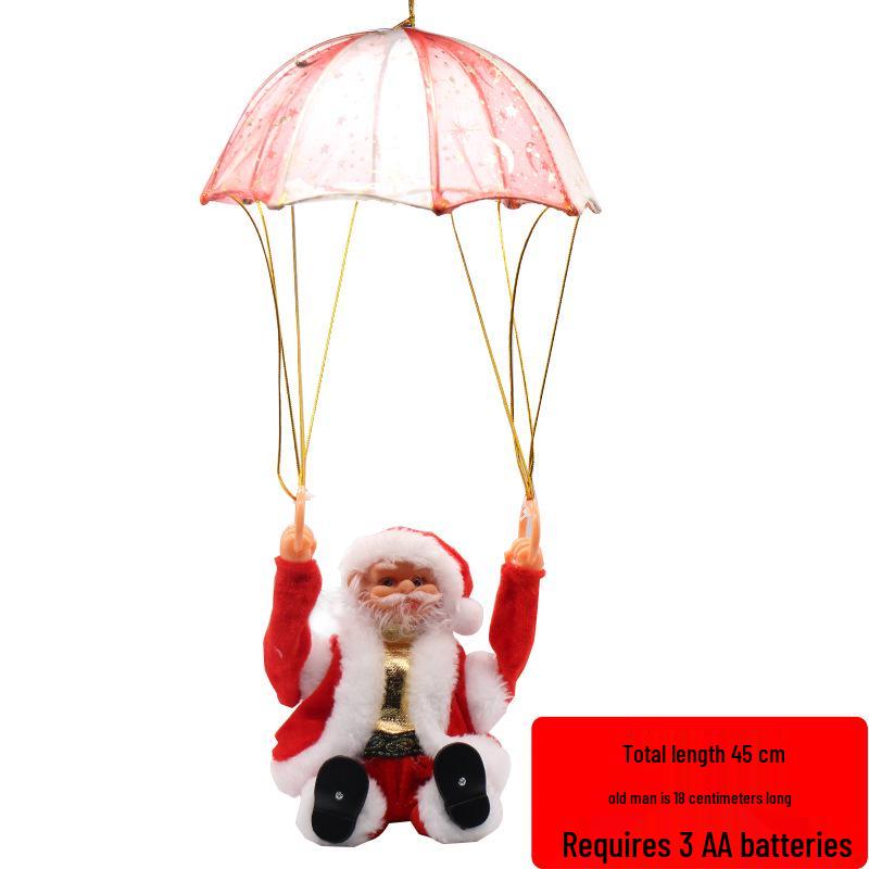European Christmas Climbing Santa Electric Toy and Decoration
