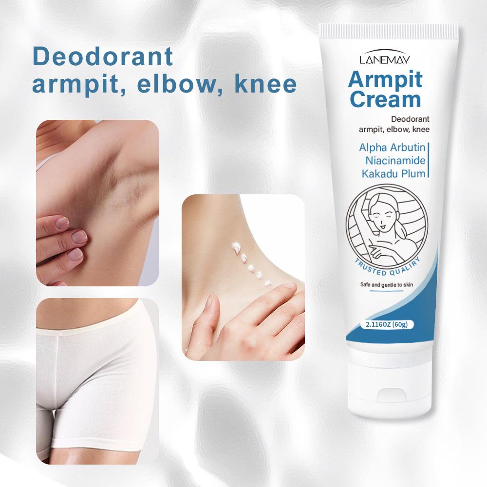 Armpit Cream-Deodorant & Whitening The Skin-Caring Gentle Formula With Advanced Odor-Suitable for All Skin Types, 60g
