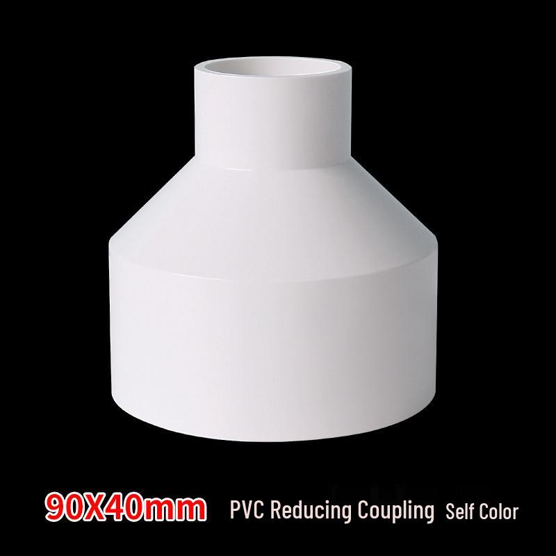 PVC Water Pipe Reducer Connector for Varied Diameters: 20, 25, 32, 40, 50, 63, 75mm