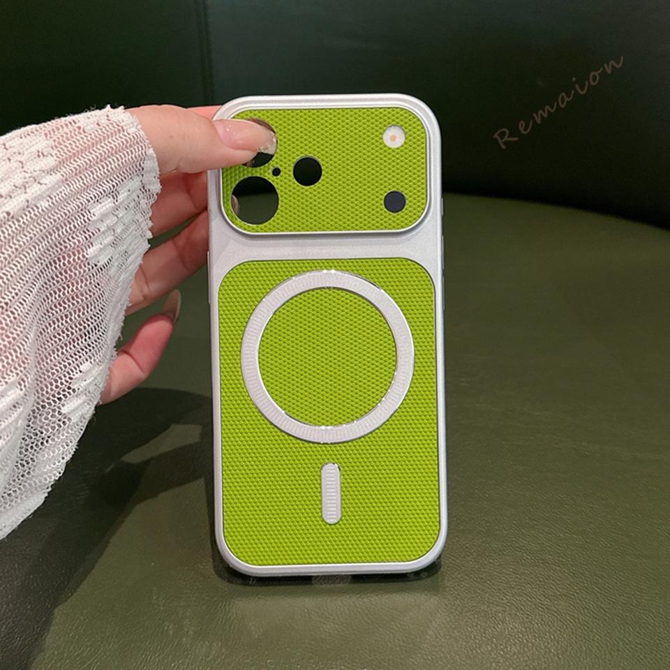 Magnetic Phone Case For iPhone 17 11 12 13 14 15 16 17 Pro Max Magsafe Official Charging Shockproof Protector Cover