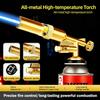 Manual Gas Welding Torch Head Portable Adjustable Nozzle High Heat Flame for BBQ Metalwork Soldering