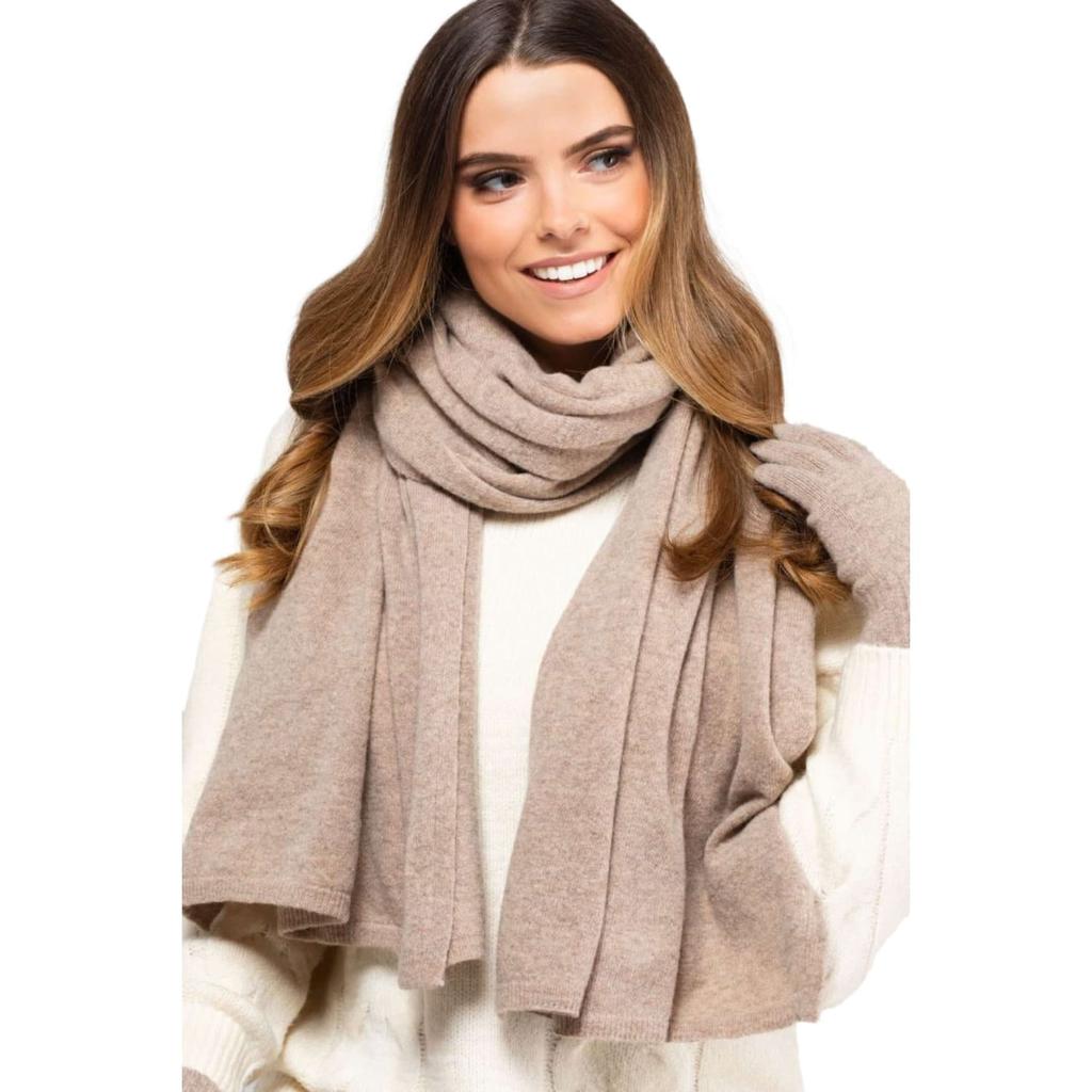 Scarf*01 Women' Winter Color Dark Beige