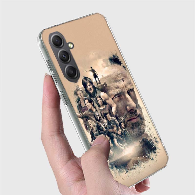 Horrible The Walking Dead Phone Case for Samsung A16 A26 A36 A56 A17 A37 A57 A07 A06 A02S A03 A04S A05S Galaxy Note 20 10 A50S A