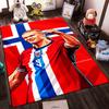 """Siegfeier mit Flaggen-Teppich - Rutschfester Teppich geeignet für Wohnzimmer- und Schlafzimmer-Sofas"""