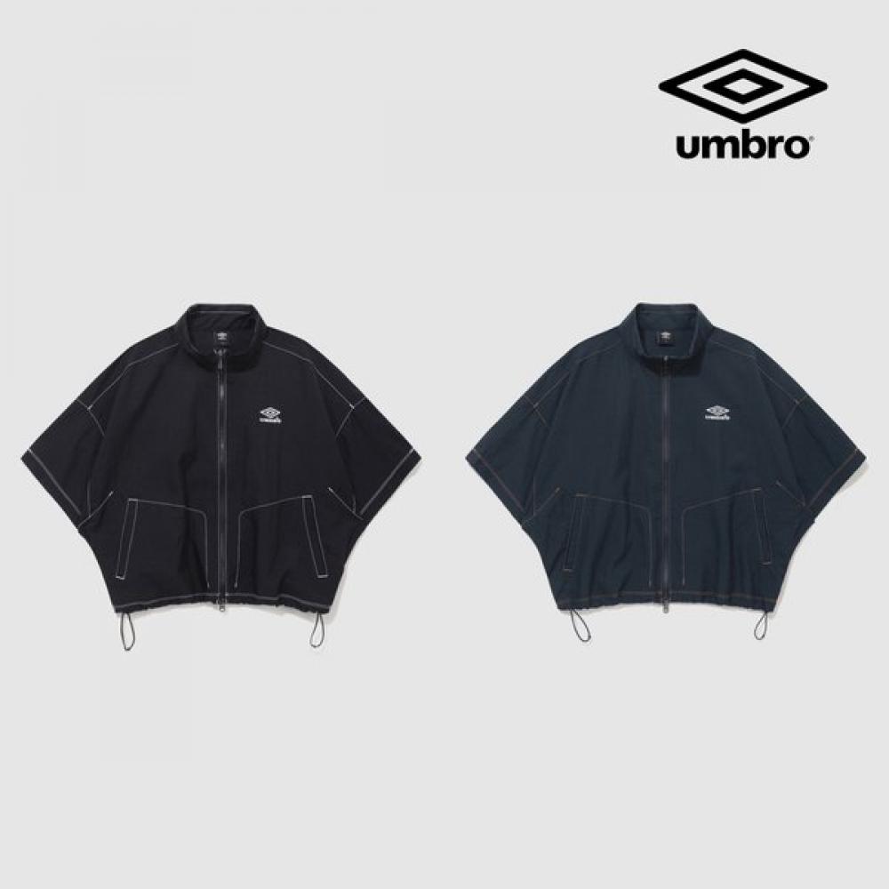 

Umbro Women S criSpy taSlan Short Sleeve Full Zip Jacket Uq222cjk59 DARK NAVY/90(M)