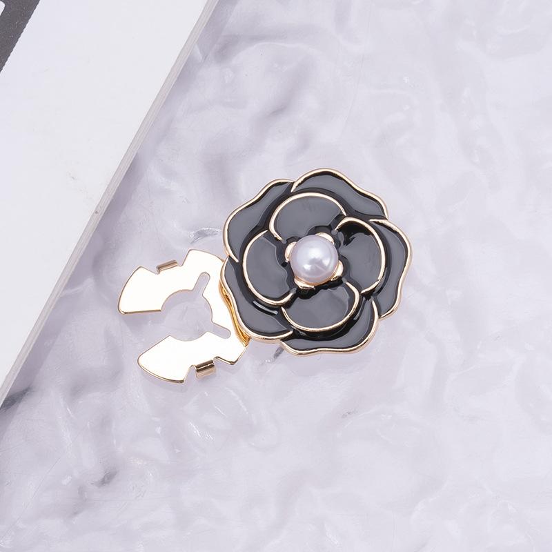 Crystal Pearl Button Covers For Women Blouses Detachable Clip-On Shirt Coat Decorative Buttons Diy Sewing Buttons Holiday Decor