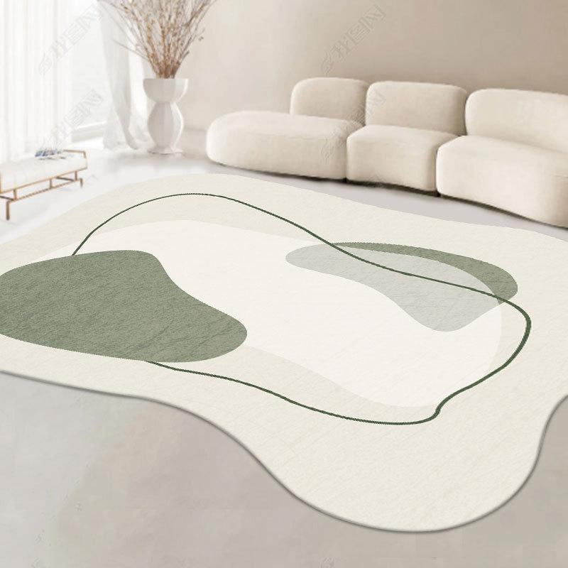 

Нерегулярний килим Сучасний мінімалістичний скандинавський Ns Спальня Приліжковий килим Вітальня Диван Журнальний столик Килимок для підлоги 120 * 160cm