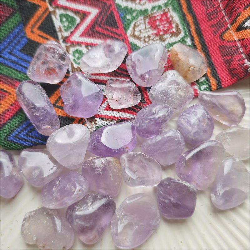 100g/pack Natural Tumbled Polished Crystal Quartz Stone Raw for Decoration Reiki Gifts Energy Therapy Size 15-20MM