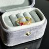 Caibao Series Open Ring Women'S Simple Fashion Niche Design Sweet Cool Light Luxury High-End Accessories