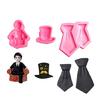 Chocolate Resin Mold Cake Decorating Tools Fondant Mold Fathers Day Gifts