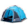VidaXL 3 Person Dome Camping Tent Blue Quick Release, Tent, Camping Shelter, Garden Shelter, Garden Tent, 4004223