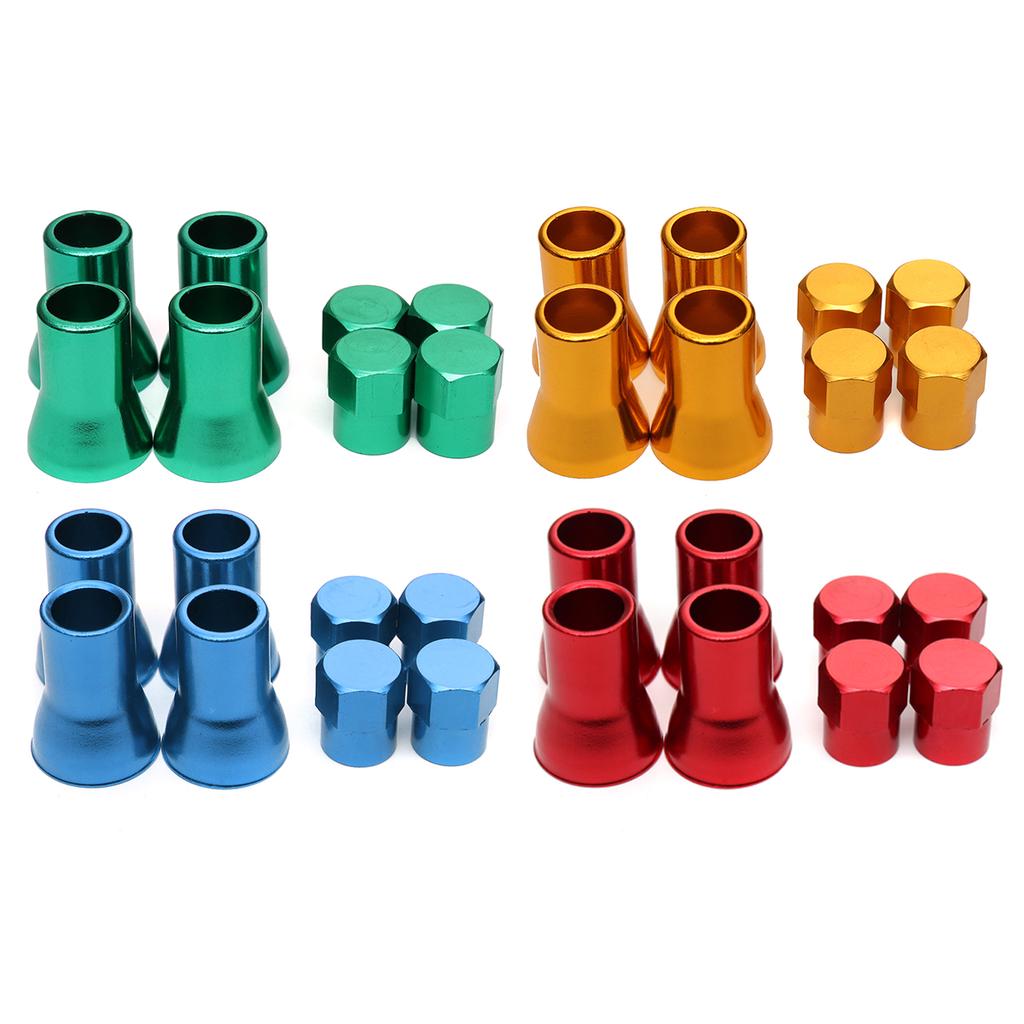 Buy 8pcs TR413 Aluminium Alloy Wheel Tyre Tire Cover Valve Stem Sleeves