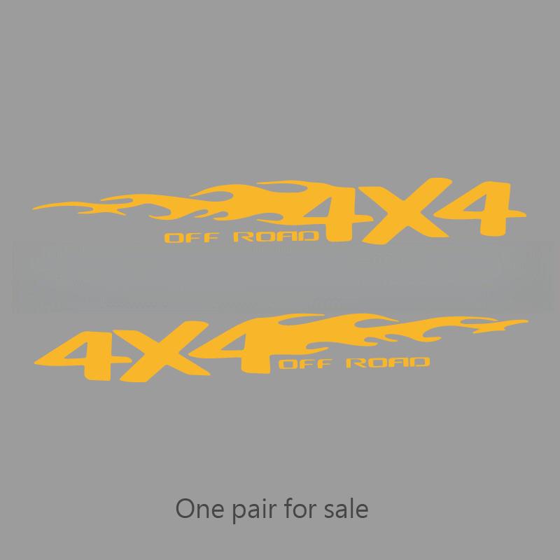 4X4 Off-road Car Ford Pickup Truck Creative&funny Stickers for Cartoon Fans&lover,high Quality for Car Trucks Motorcycles