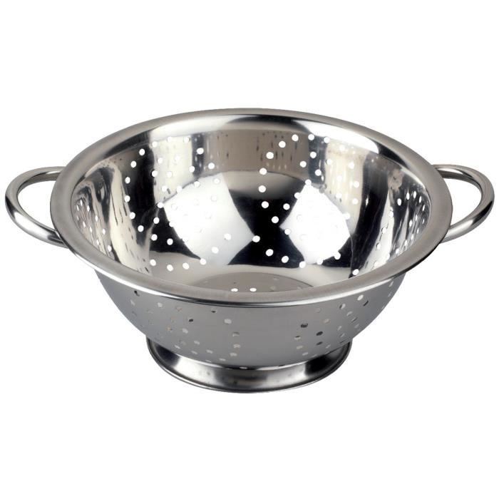 Passoires sur pied inox Baumalu - Diamètre 24 cm