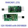 DS18B20 RS485 TTL232 TTL Com UART Temperature Acquisition Sensor Modbus RTU Serial Port Remote Acquisition for Arduiuo PC PLC