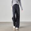 SOFSIL Women's High-Waisted Wide-Leg Casual Trousers