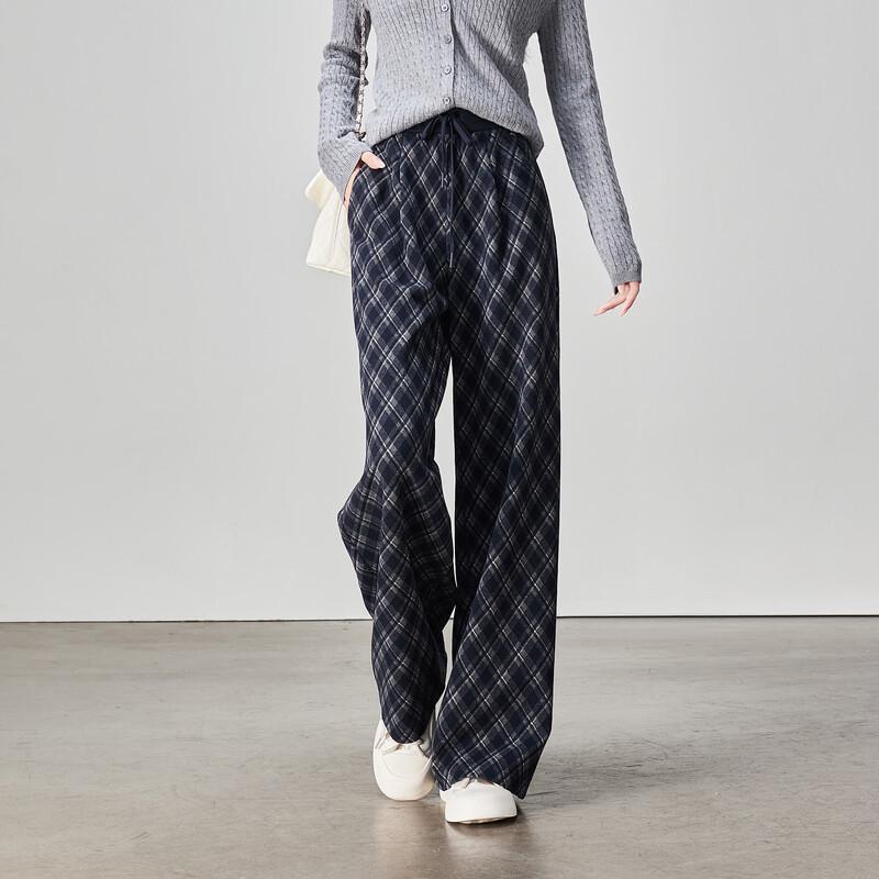 SOFSIL Women's High-Waisted Wide-Leg Casual Trousers