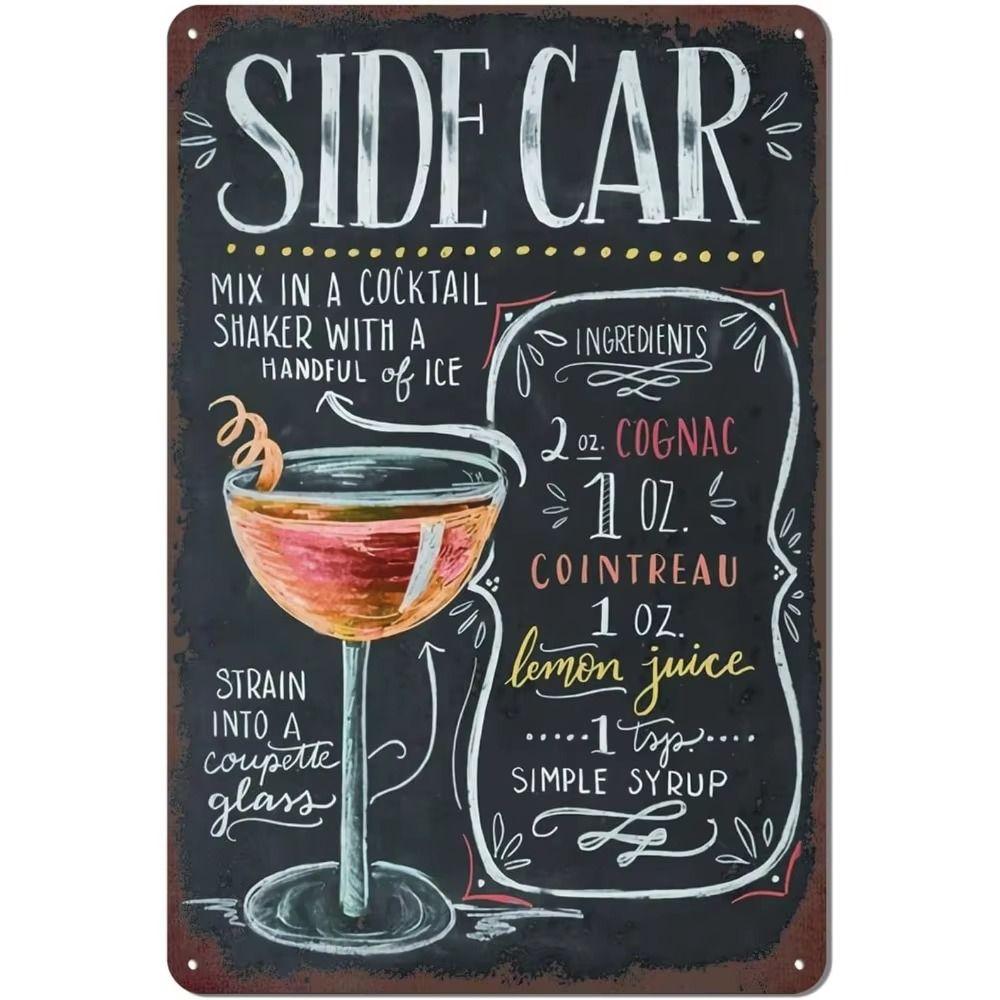 Tin Sign Retro Metal Plaque Painting Wall Decor 20x30cm