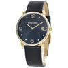 Coach Women's Elliott Unisex Leather Watch with Leather Strap 14504245