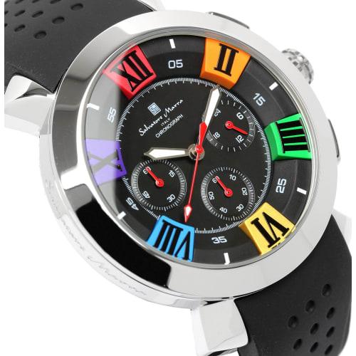 Salvatore Marra Watch Italian Brand 3D Index SM14102 (Black Multi)