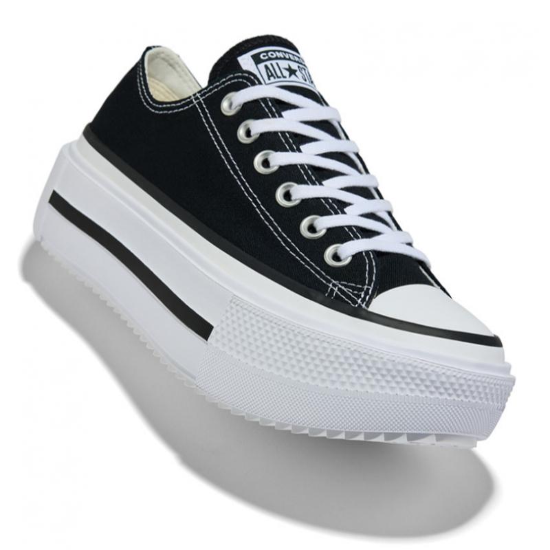 Converse Chuck Taylor All Star Lift Double Stack Black A15490c