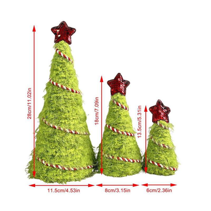 

Пушистая Рождественская елка Домашнее украшение Праздничный реквизит