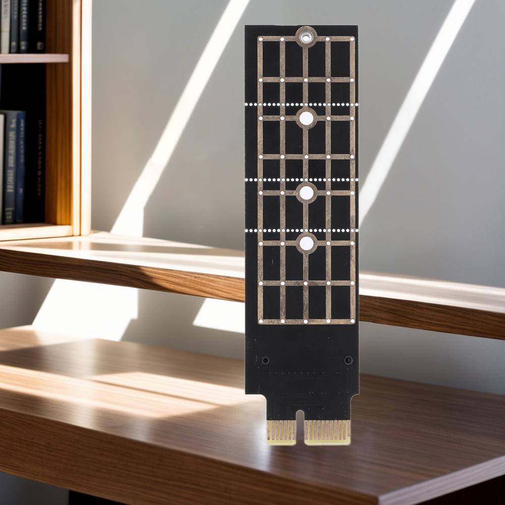 NVMe SSD M.2 PCIE 3.0 X1 Raiser Card PCI-E M Key Connector PCIE 3.0 X1 To M.2 NVMe SSD Adapter for 2230 2242 2260 2280 M.2 SSD