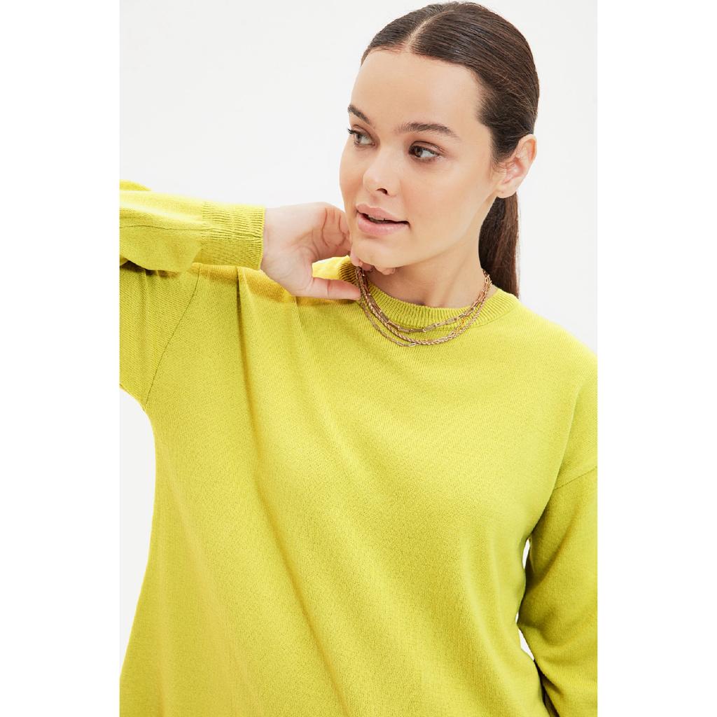 Pulover Tricotat Verde Tctaw22ak0010