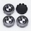 For BMW E84Car Black White BMW Logo Front Hood Emblem 82mm Rear Badge 74mm Wheel Hub Cap 56mm 68mm steering wheel sticker 45mm Accessories
