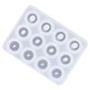 Reusable Silicone Molds Set For DIY Crafting Resin Beads Gems Pendants Multi Design Jewelry Accessories Making Supplies
