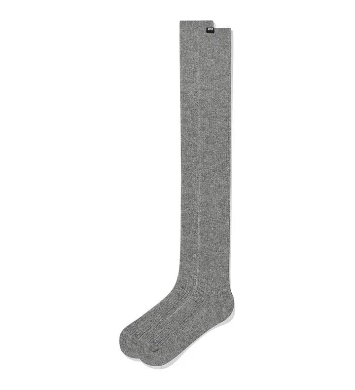UFC Wool Compy Knee Socks Gray U4SCU3204GR