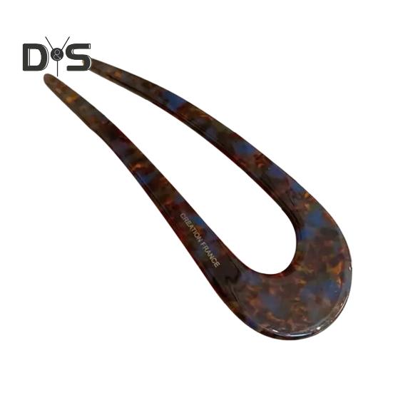 Hair Stick Acetic Acid Lightweight U-Shaped Hairpin School Work Travel Hair Fork Women Hair Accessory